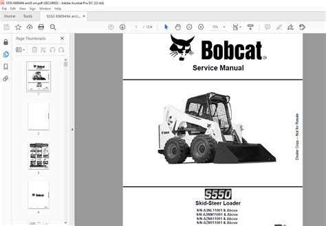 550 skid steer bobcat|bobcat s550 manual pdf.